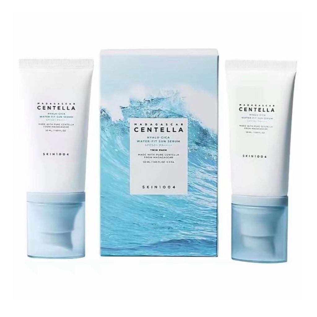 SKIN1004-มาดากัสการ์ Centella Asiatica Hyru-CICA ครีมกันแดดกันน้ํา Essence 2 ชิ้น OTC