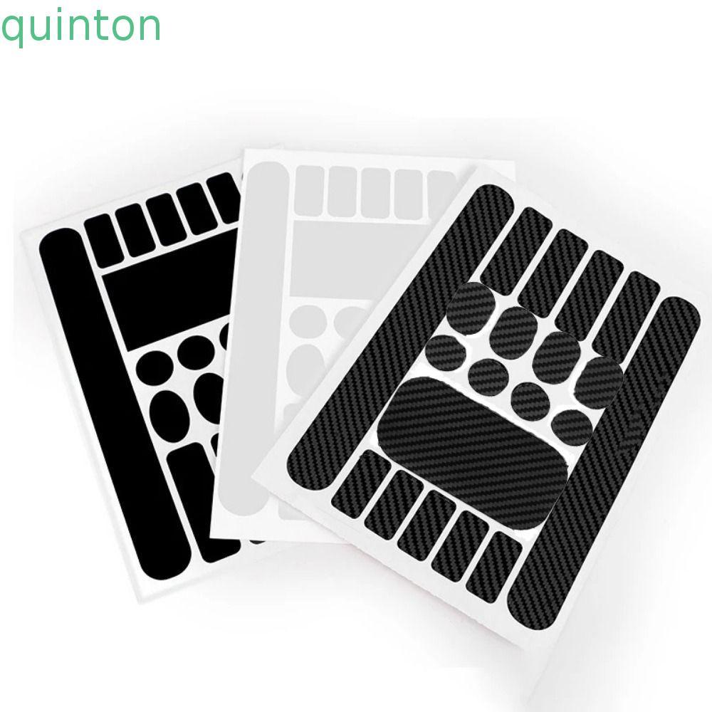 QUINTON สติกเกอร์ป้องกันจักรยาน, ฟิล์มป้องกัน Anti-Rub กรอบจักรยานสติกเกอร์สีดํา Anti-scratch เทปความปลอดภัยโซ่สติกเกอร์ป้องกันอุปกรณ์เสริม