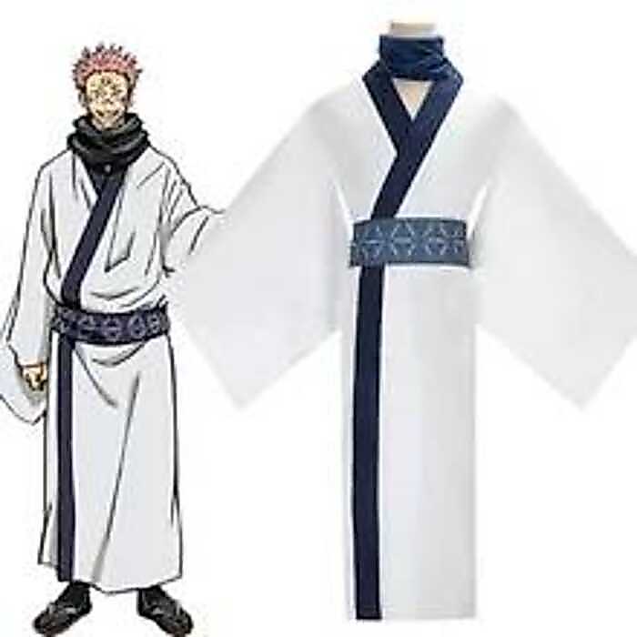 C Ryomn Sukuna Cosplay Costum Adult Outfits Japan Sukuna Kimono Hanfu For Hallown Carnival Anim Com