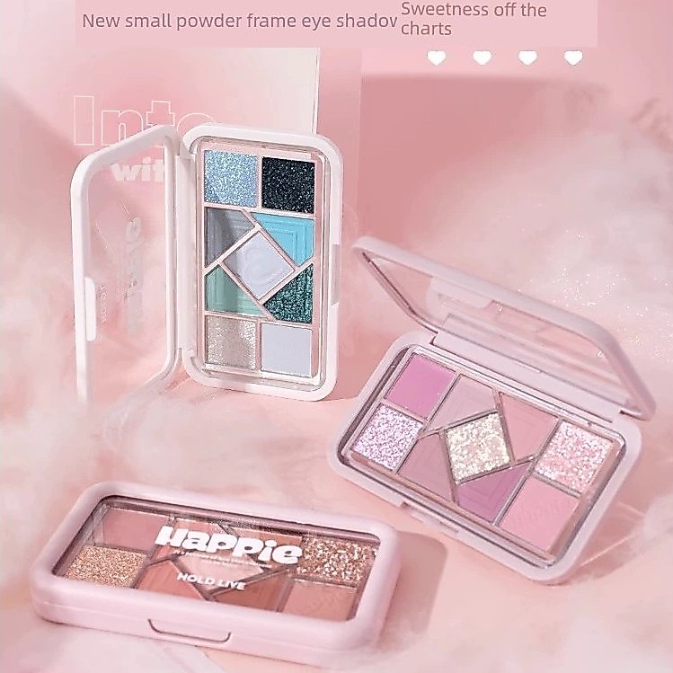 eyeshadow อายแชโด HOLD LIVE Blush Pure Desire Nine Color Eyeshadow Palette