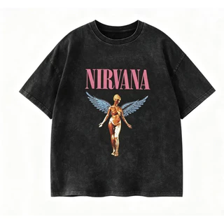 เสื้อยืดเด็กผู้หญิงเปิดเทอม ผ้าฟอกสไตล์วินเทจ ลายการ์ตูนสาวน่ารัก ผ้านุ่มใส่ไปโรงเรียน จัดส่ง24ชม 110-160