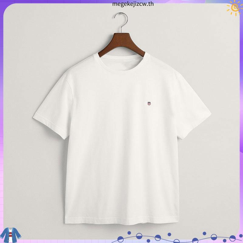 LTD เสื้อยืดทรงสลิม ผู้ชาย สีชมพู | Tee Shirts | 00943