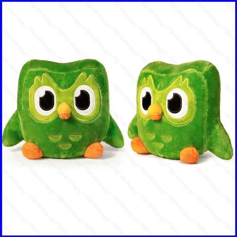 ZY1 Duolingo Mascot Duo ของเล่นตุ๊กตา Duo the นกฮูกตุ๊กตาตุ๊กตาของขวัญเด็กตกแต่งบ้านของเล่นสําหรับคอลเลกชันเด็ก YZ1