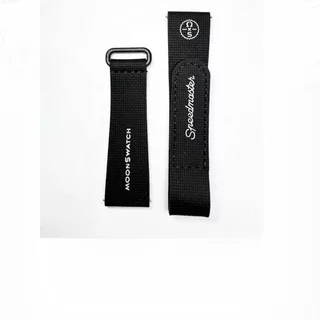 พรีเมี่ยม 20 มม.สายนาฬิกายาง Magic Tape Design Soft Sport สายคล้องคอสําหรับ Omiga x S-watch MoonS นาฬิกา Snoopy Planet Collaboration นาฬิกาอุปกรณ์เสริม