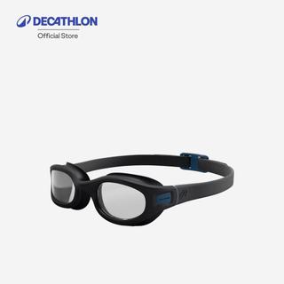 Decathlon Swimming Goggles Size L Soft แว่นตาว่ายน้ำขนาด L ชนิดเลนส์เคลือบสี รุ่น Soft - Black
