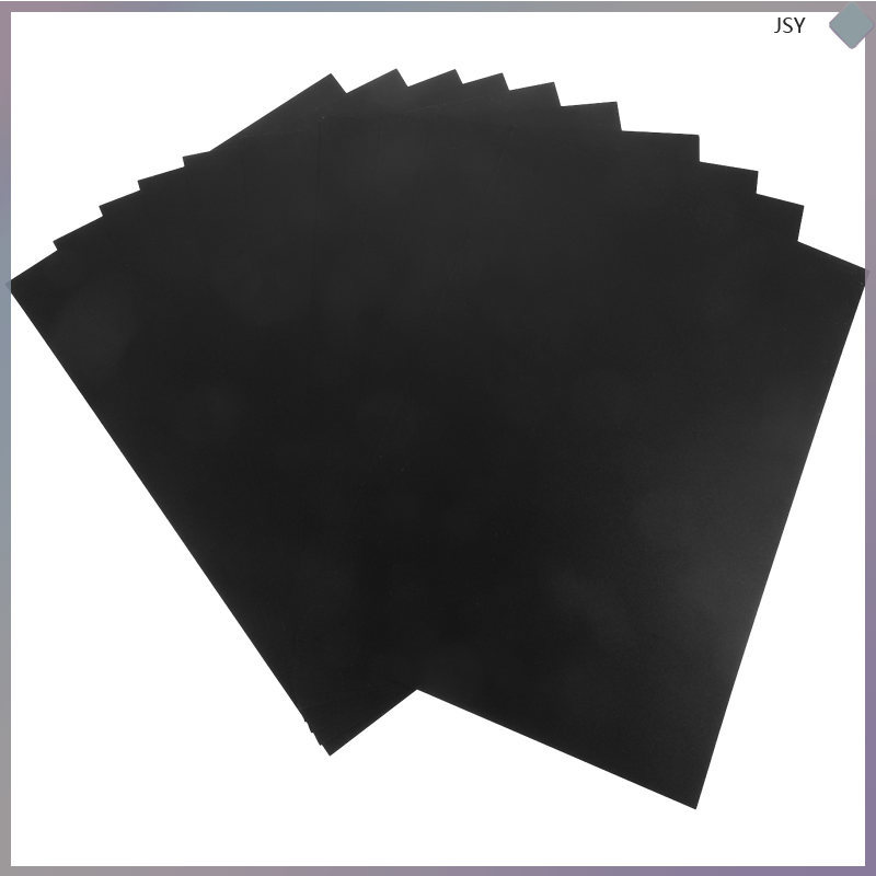 School Project Display Hard Picture Frames แผ่นพลาสติกสีดําสําหรับ 10 ชิ้น junshaoyip