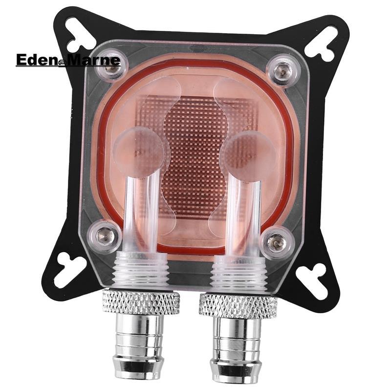 [Eden_Marner]Gpu Water Block Cooling Double Channel ของคอลัมน์ทองแดงการ์ดภาพวิดีโอหม้อน้ําคูลเลอร์น้