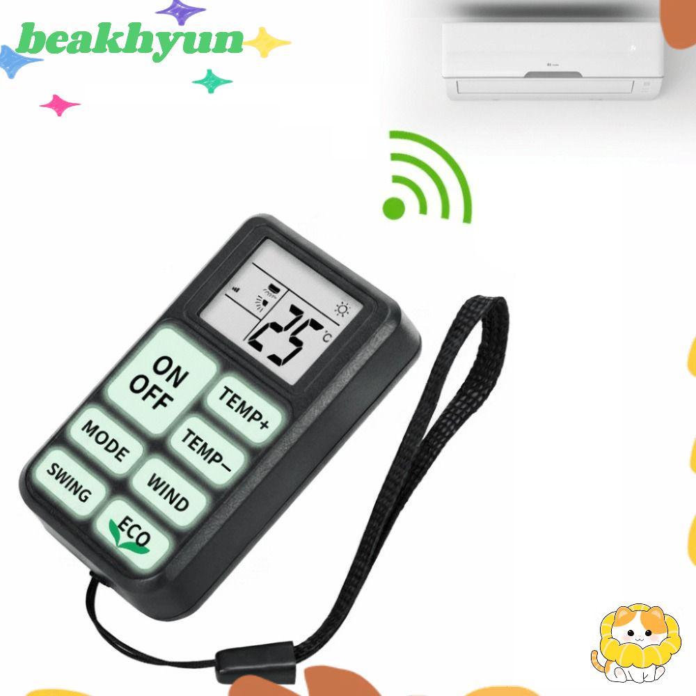 รีโมทคอนโทรล BYUN A/C, มินิพร้อมปุ่มเรืองแสง รีโมทคอนโทรลเครื่องปรับอากาศ, แผงรีโมทคอนโทรลสากลใช้งานง่าย
