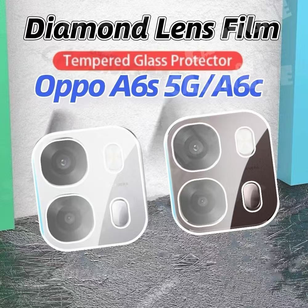 ตรงรุ่น ฟิล์มกระจกเลนส์กล้อง For Oppo A6C A6S A6X A6 4G/5G A6T Pro A6Pro กันรอยกล้องหลัง 007