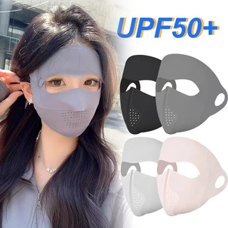 หน้ากากกันแดด หน้ากาก กันแดด UPF50 + ป้องกัน UV ผ้าคลุมหน้า คลุมหน้า กันฝุ่น ระบายอากาศดี นุ่มสบาย สำหรับการปั่นจักรยาน