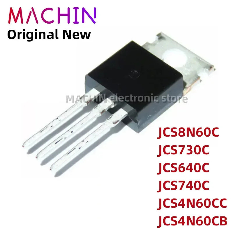 5 ชิ้น JCS8N60C JCS730C JCS640C JCS740C JCS4N60CC JCS4N60CB TO220-3 Field Effect ทรานซิสเตอร์