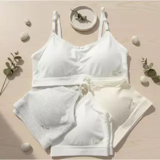 YANINDA เสื้อในเด็กโต12-18ปี สำหรับเด็กวัยรุ่น เสื้อในนักเรียน แบบสวม ฟองน้ำเย็บติด สายเดี่ยวปรับระดับได้ #6761