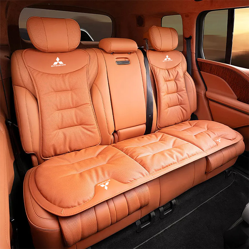 MITSUBISHI  รถBreathableเบาะรองนั่งพนักพิงเบาะสําหรับMitsubishi Mirage Attrage Xforce Montero Sport 