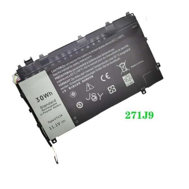 เหมาะสําหรับแบตเตอรี่ Dell Latitude 13 7350 E7350 E547YX81V 0YX81V 271J9