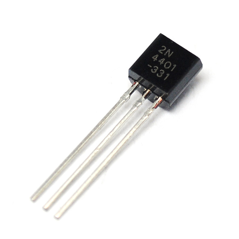 In-Line Triode 2N4401 4401 NPN Power Crystal Tube Package TO-92 50 ชิ้น