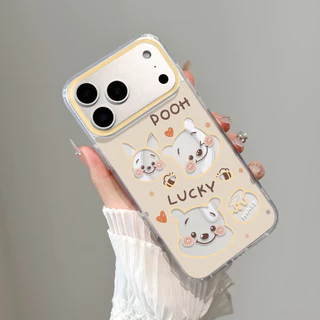 💛💙เคสไอโฟน iPhone 17promax ใช้ได้กับ 14plus เคสป้องกัน Apple 16pro 15 13pro 12 XR 11-CLYCK99