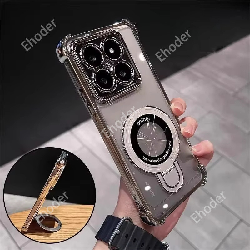 ปลอกสําหรับ Xiaomi 17T Pro 17TPro 5G 2026 เคสโทรศัพท์พร้อมที่วางแหวนซิลิโคนอ่อนนุ่มกันกระแทกสําหรับ Xiaomi17T Xiaomi17TPro คลุมทั้งหมดฟิล์มเกราะป้องกัน