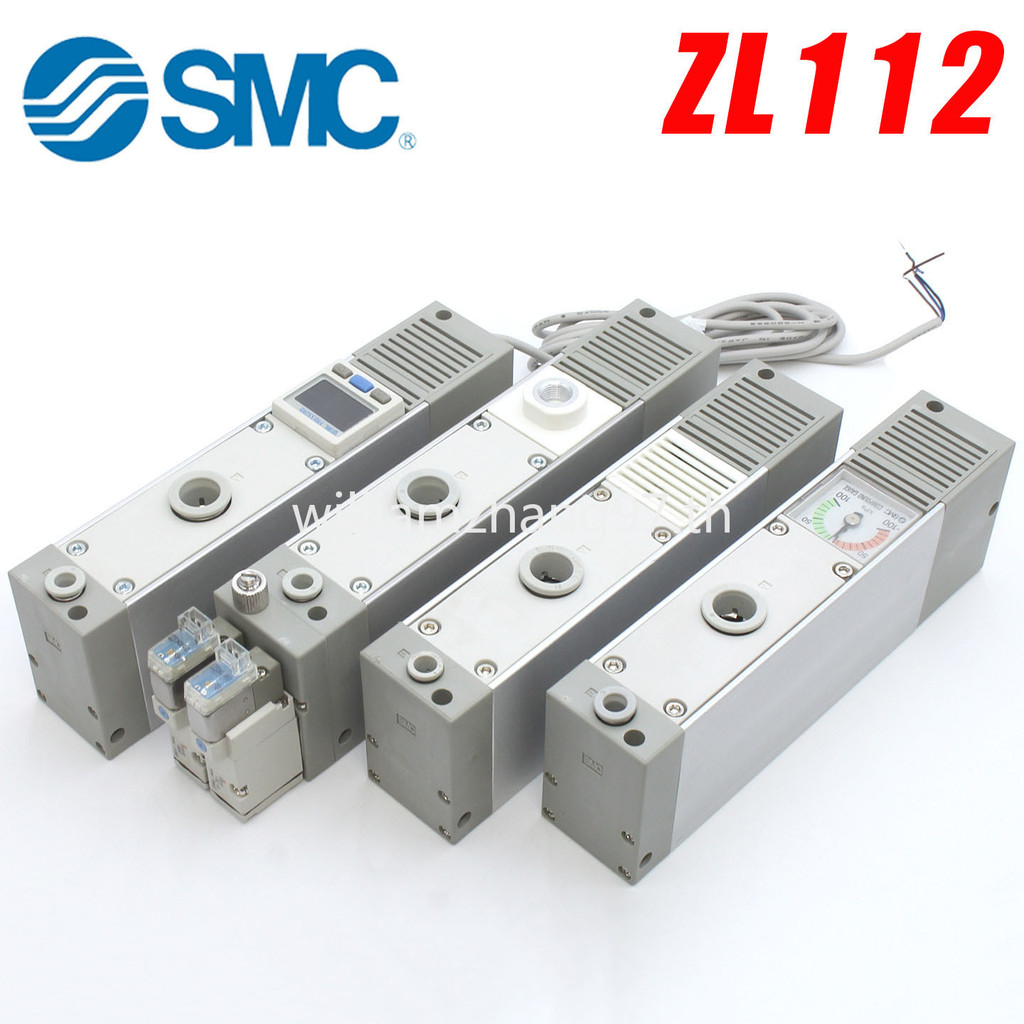 SMC เครื่องกําเนิดสูญญากาศสูงหลายขั้นตอน ZL112-G-GN-K15LZD-DPL-DAL-DBL – กระแสสูง พลังดูดสูง