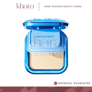 Bedak Skinti Ultra Cover Powder Foundation 9gr ORIGINAL Two Way Cake Pressed Powder Matte