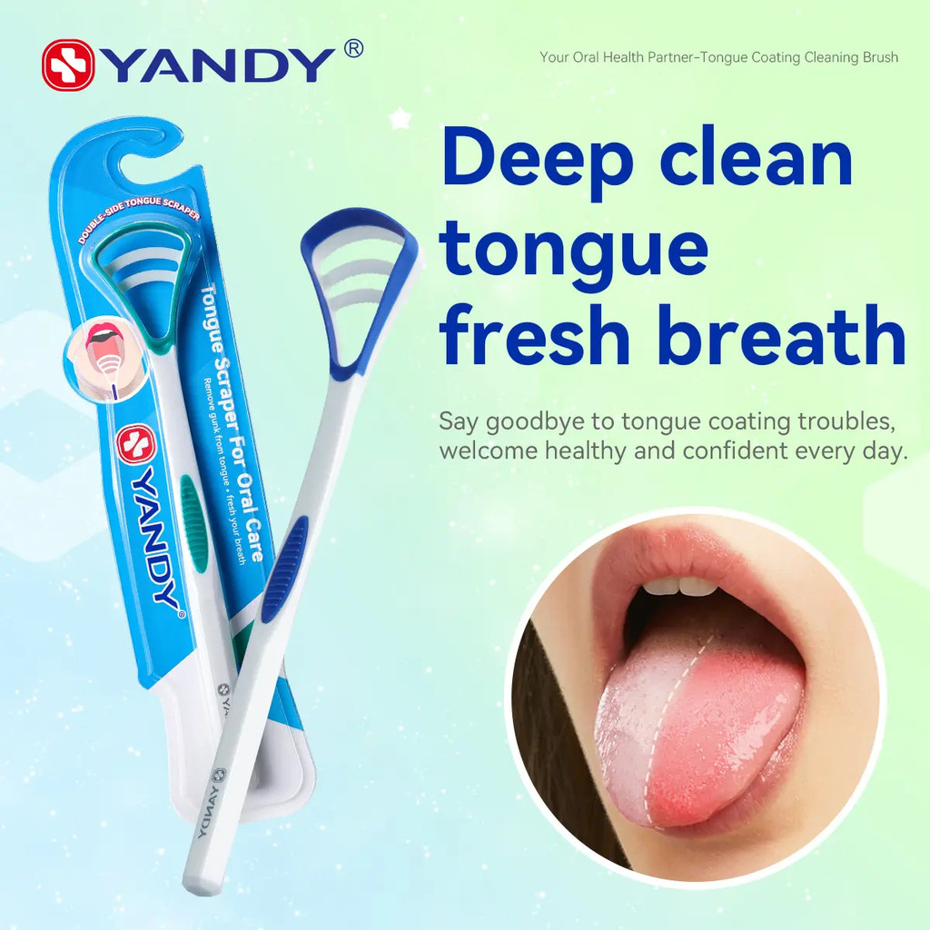 YANDY Tongue Cleaner สําหรับการดูแลช่องปาก