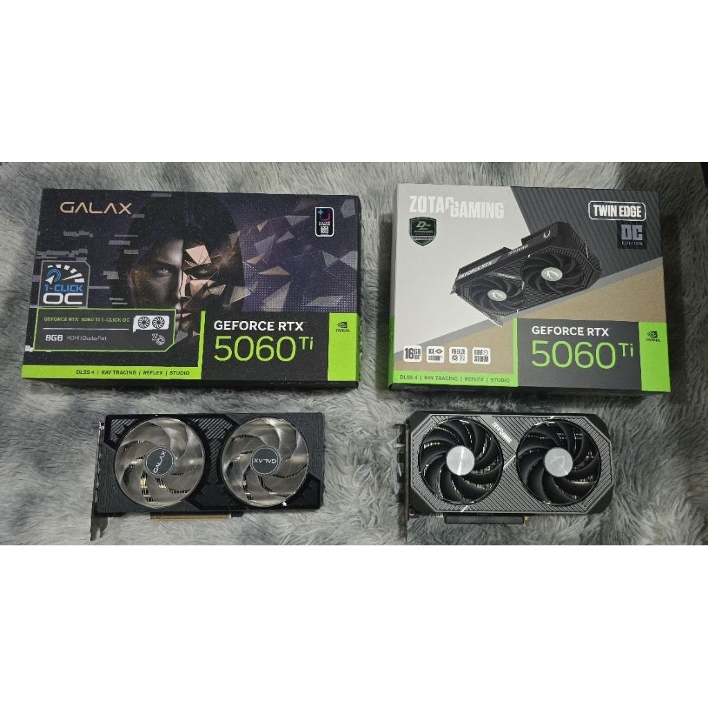 RTX 5060ti 8gb 16gb สภาพสวย ครบกล่อง