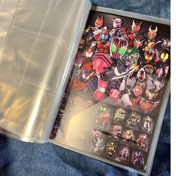 Kamen Rider Rider Card Storage Book Jiugongge ความจุขนาดใหญ่ Emperor Rider Card Book decade Card Col