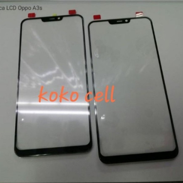 กระจกบังลม lcd Oppo A3s พร้อมyyyy