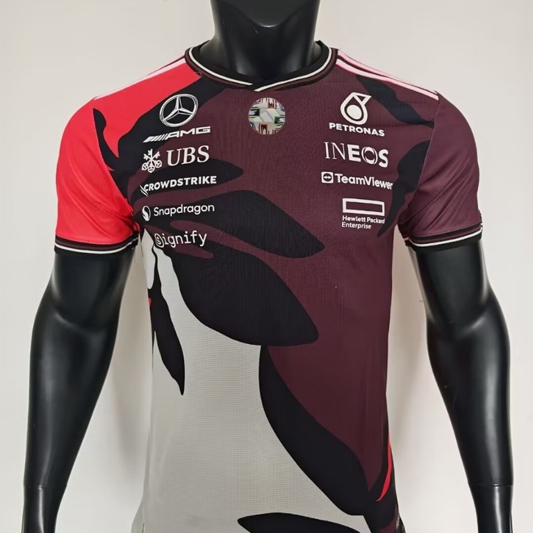 Player Version Benz-F1 Racing Suit Top S-2XL