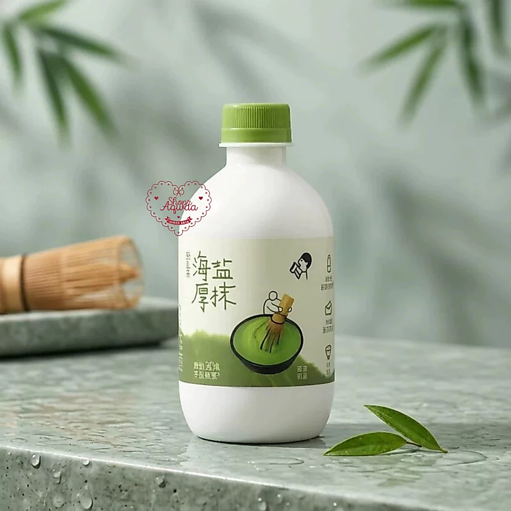 พร้อมส่ง - [HEYTEA 喜茶] มัทฉะชีส Sea Salt Thick Matcha ชีสเดนมาร์ก