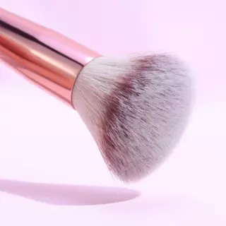 พร้อมส่ง! แปรงปัดแก้มแบบพกพาอเนกประสงค์แป้งฝุ่นแป้งเล็บเครื่องมือเสริมความงามบนใบหน้าแบบใช้คู่แต่งเล็บและแต่งหน้า