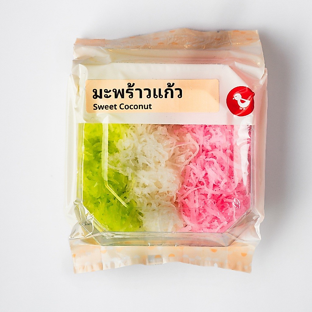มะพร้าวแก้ว ขนมไทยลูกเจี๊ยบ บ้านขนมนันทวัน
