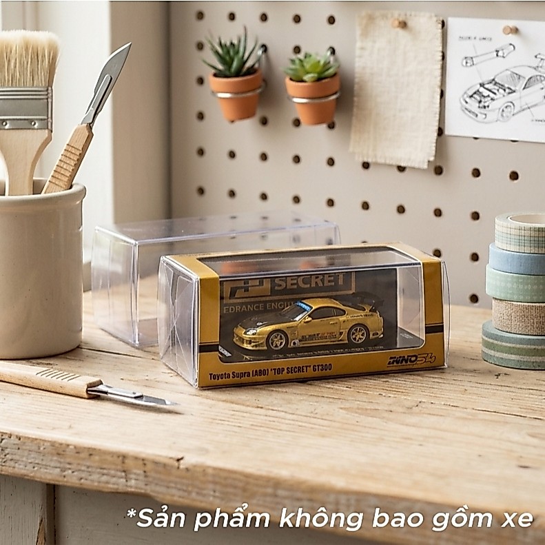 กล่องปกป้อง PVC ปกป้อง Inno64 1:64 PVC_INNO64 กล่องไมก้า