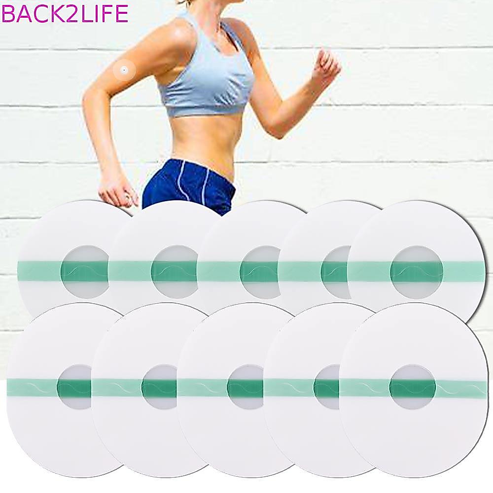 BACK2LIFE Sensor Patch กันน้ําโปร่งใส Pre Cut Back Paper ผ้ายืดหยุ่น CGM Latex-free Fix Patch