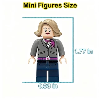 Action Figures มินิฟิกเกอร์พอดีแบบกําหนดเอง ของเล่นเปลี่ยนได้สําหรับบล็อกตัวต่อสากล