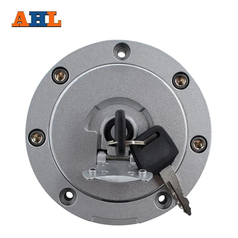 AHMotorcycle Fuel Gas Tank Cap Cover Lock + 2pcs Keys For Honda VFR400 NC21 24 30 35 RVF35 not Inclu