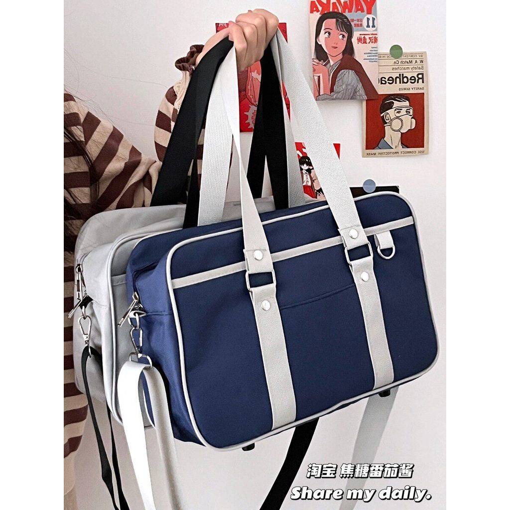 bester brand กระเป๋ กระเป๋าที่ดีที่สุด Classic handbag Lolita สาวญี่ปุ่น Commuter Campus JK กระเป๋าเ