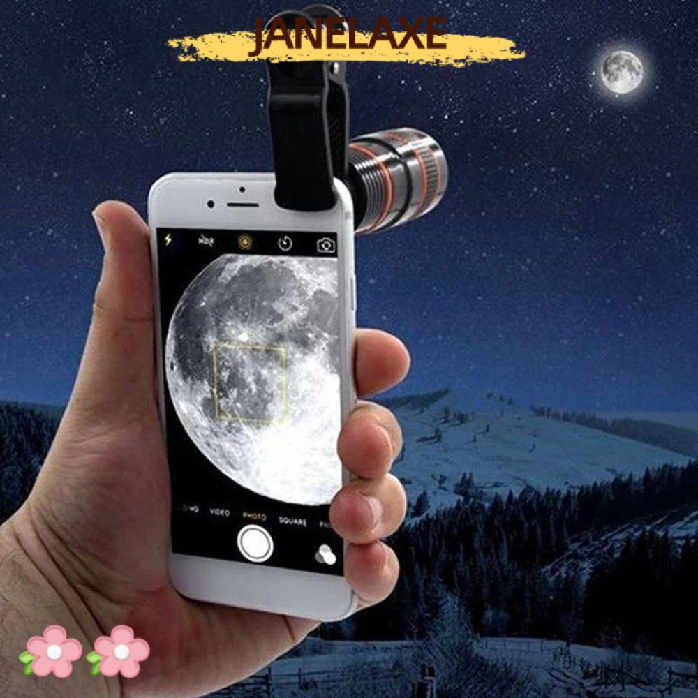 JANELAXE932JN HD กล้องโทรทรรศน์แบบพกพา 8X/12X สําหรับ Travel Watching เกมการถ่ายภาพ Optical ซูม