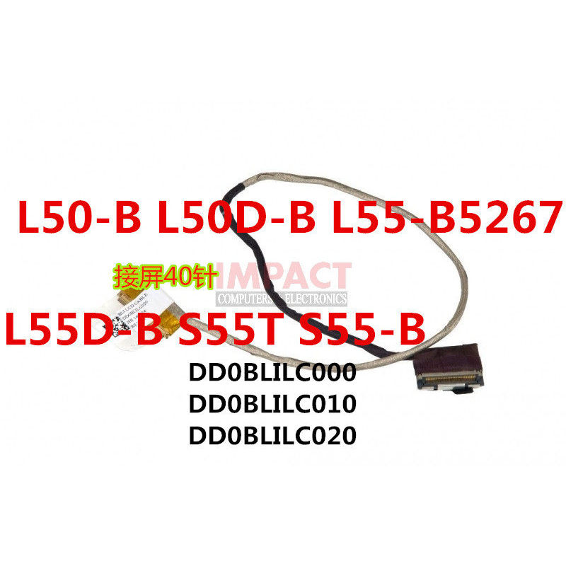 Toshiba L50-B L50D-B L55-B5267 L55D-B S50 L55-B 40 Pin Screen Cable สายหน้าจอ