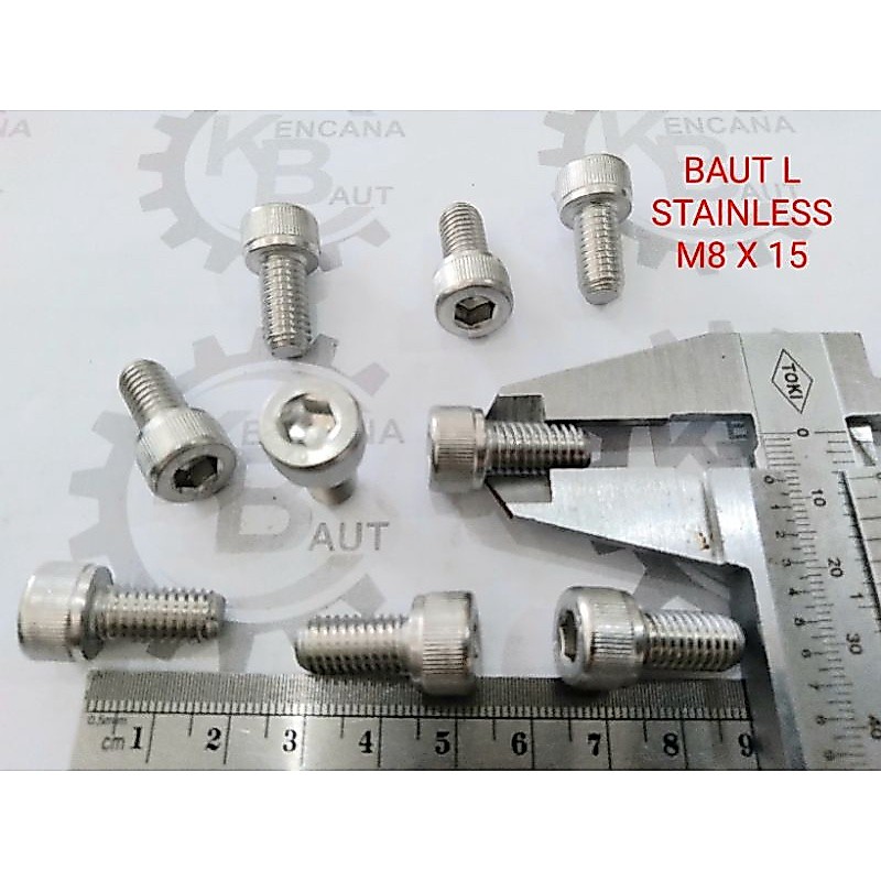 Bolt / Bolt / Bolt L Stainless M8 x 15