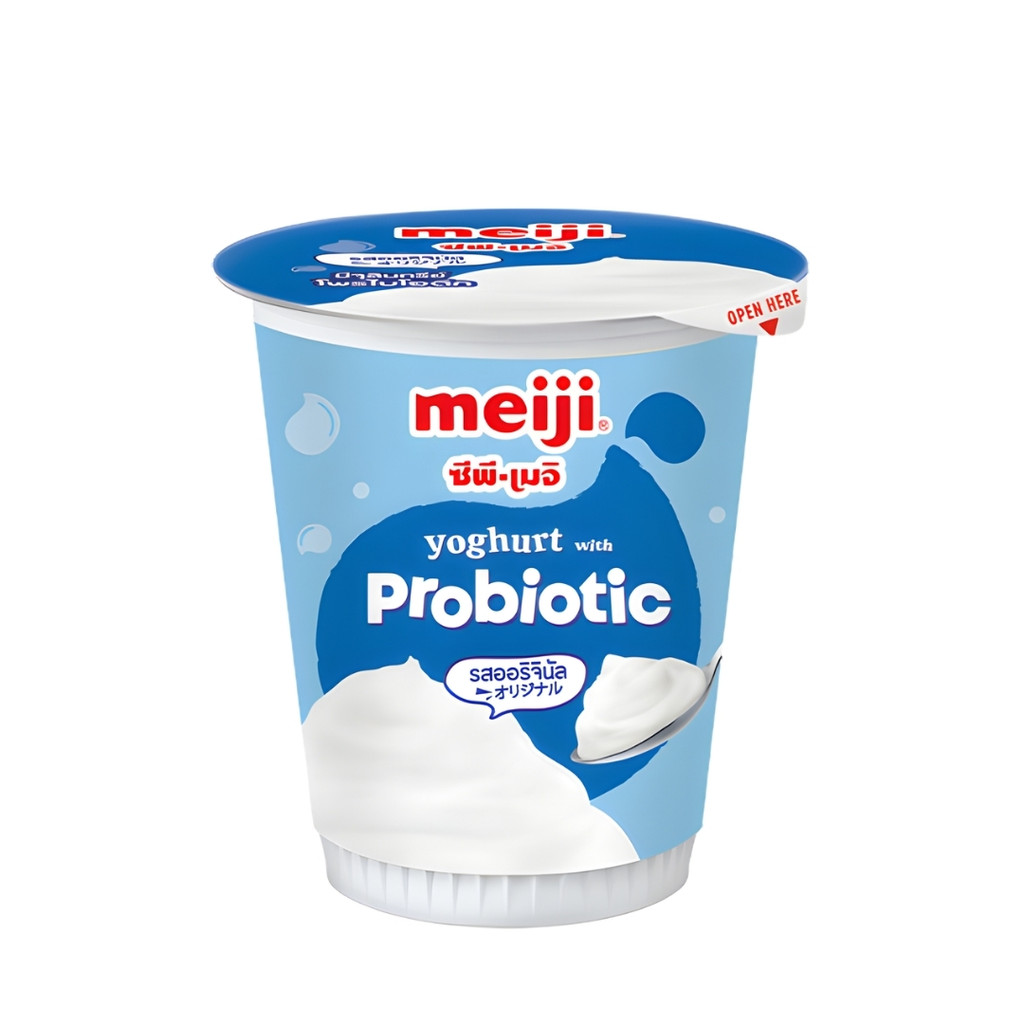 เมจิ โยเกิร์ตธรรมชาติ Meiji Yoghurt Plain 135g.