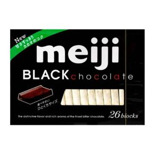 เมจิ แบล็คช็อกโกแลต Meiji Black Chocolate 120g.