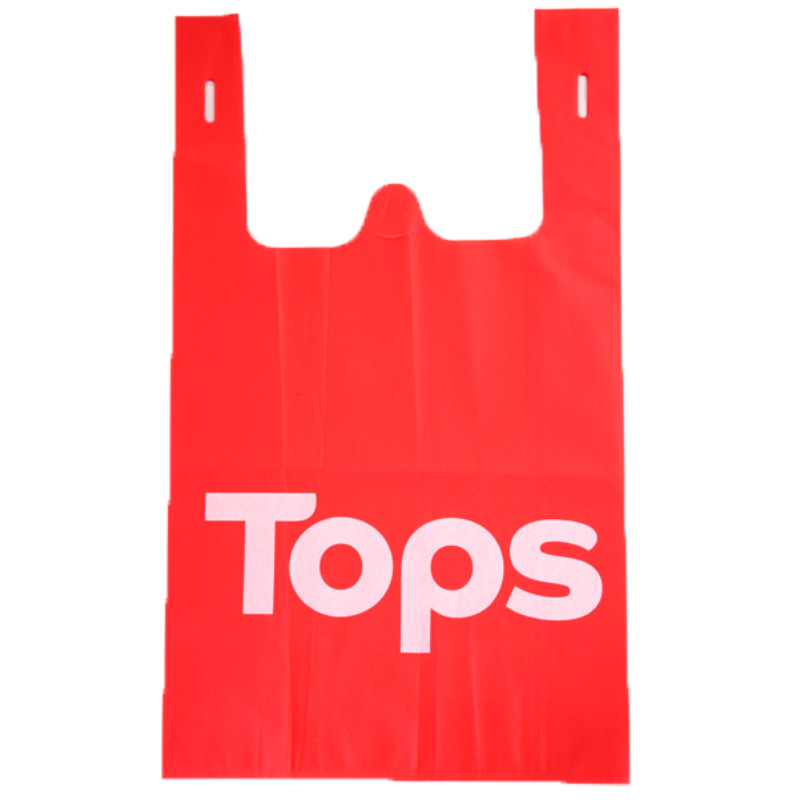 ท็อปส์ถุงผ้าสปันบอนด์สีแดงไซส์Lขนาด 35X59ซม. Tops Span Bond Bag Red Color Size L 35X59cm [หมายเลขบาร์โค้ด 8853474079919]