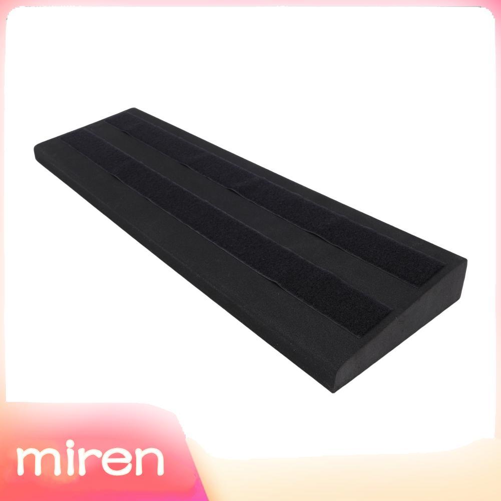 miren-th Fabater Guitar Pedal Board น้ำหนักเบาแบบพกพา Pedalboard Cable Management สำหรับการแสดงสด