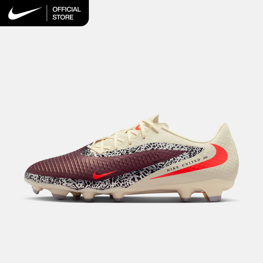 Nike Men's United Phantom 6 Low Academy Multi-Ground Soccer Cleats Shoes - Burgundy Crush [IO8446-661]