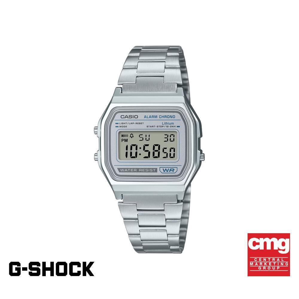 CASIO นาฬิกาข้อมือ รุ่น  MTP-M305D-7AVDF สายสเตนเลส สีขาว