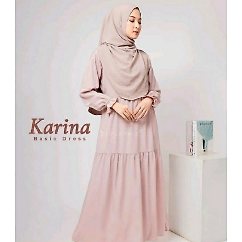 Karina Dress Basic Jilbrave