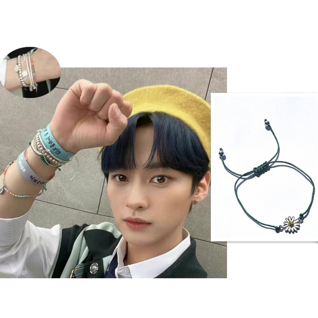 Stars Shining Lee Min Ho Lee รู้จัก Jung Ho Seok Min Yoong Ki SUGA Daisy Wish Bracelet สร้อยข้อมือผู