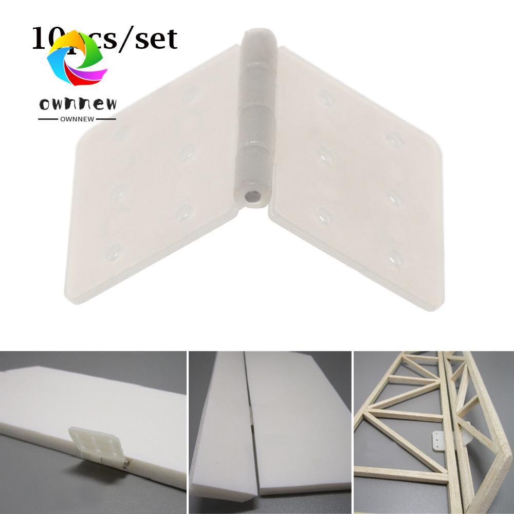 OWNNEW 10pcs เครื่องบิน Aileron การเชื่อมต่อของเล่นเพื่อการศึกษา DIY 3 ขนาด RC เครื่องบินอะไหล่