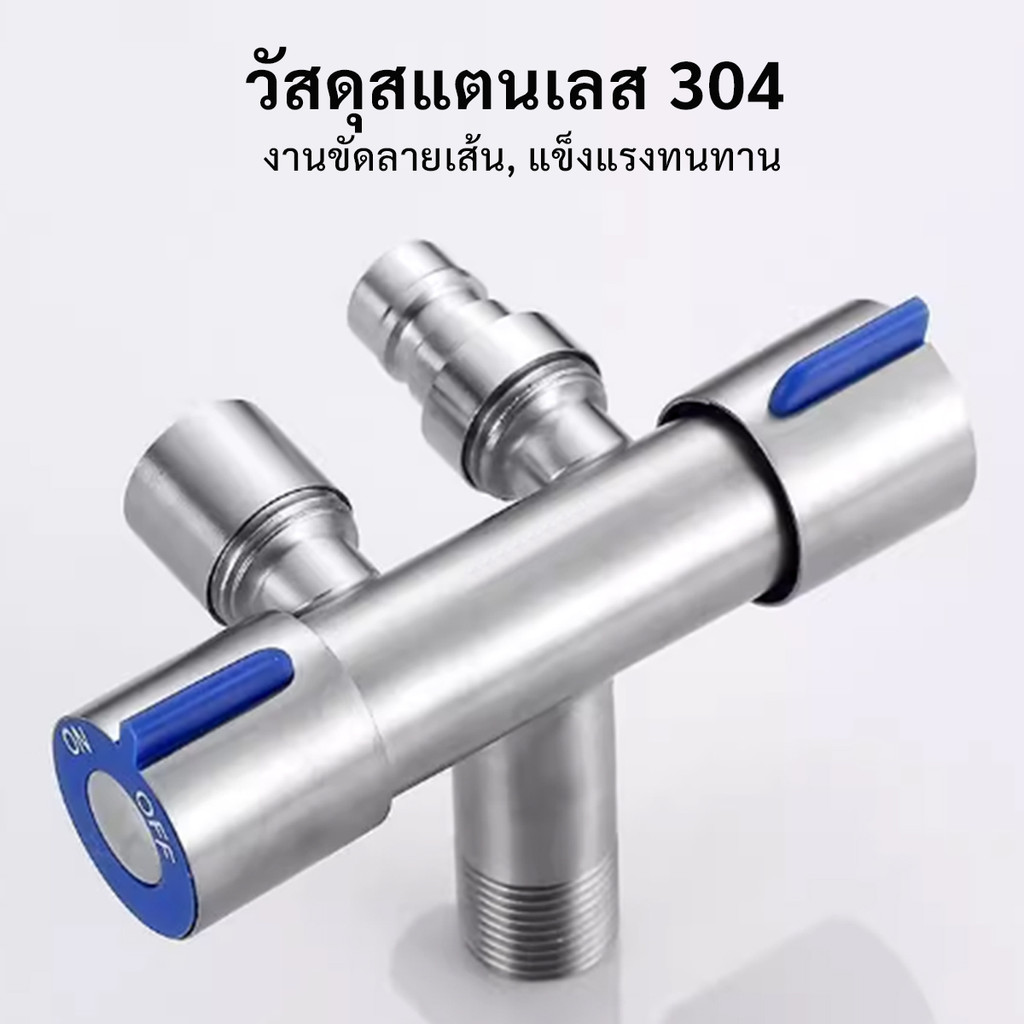 วาวล์สแตนเลส 2 ทาง สแตนเลส 304 เกรดพรีเมี่ยม ทนทาน รูปที่ 3