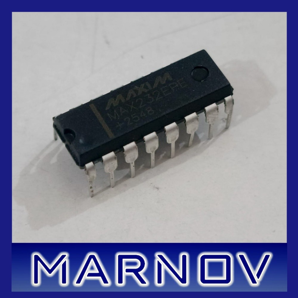 MAX232 MAX 232 DIP-16 IC RS232 ถึง TTL MAX232CPE
